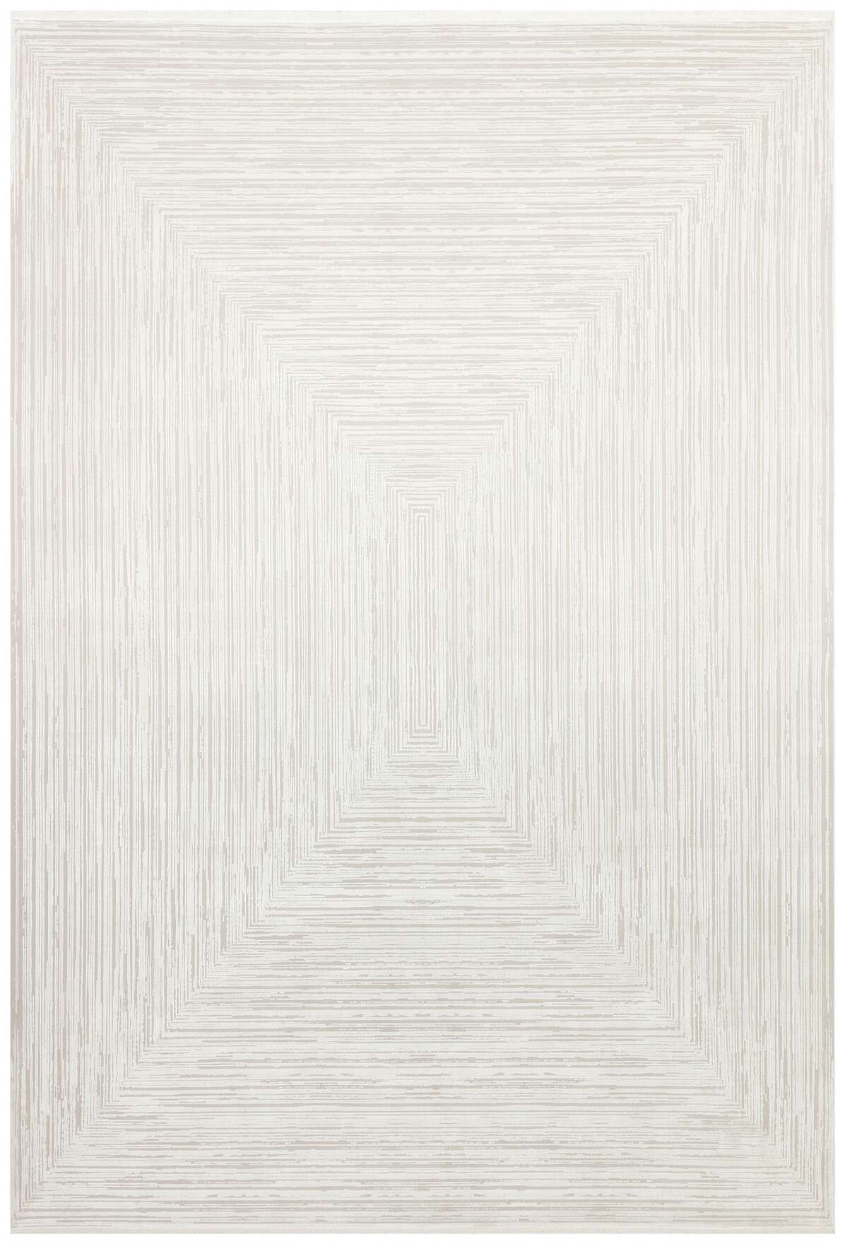 Queen 8112 Beyaz - Viskon Bambu Halı | Dokuma Salon Halısı